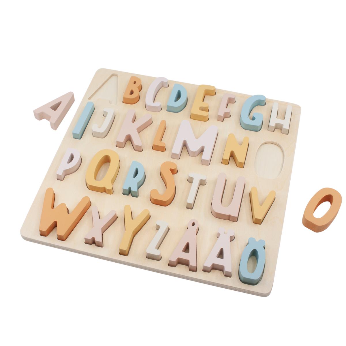 Sebra - Houten Alfabet ABC Puzzel