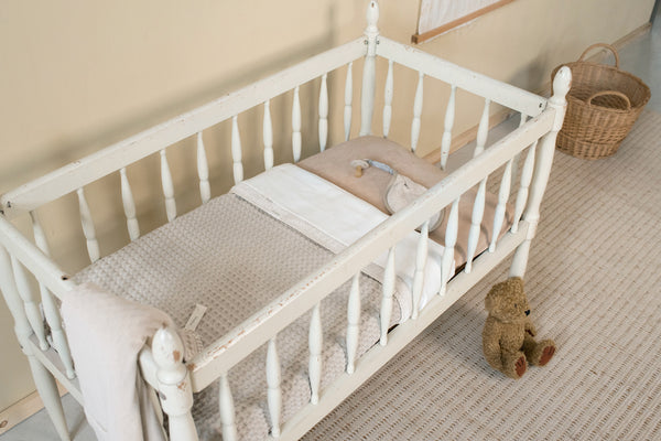 Koeka ledikantdeken met teddy Rivoli bruin Koeka ledikantdeken met teddy Rivoli bruin